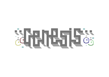 Happy Scrollidays 2 - Genesis Project Logo