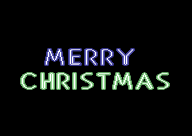 Neon Xmas - Merry Christmas Logo