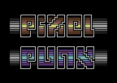 PETSCII Intro - Pixel Punx Logo