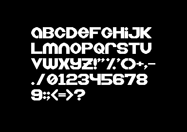 Dimension - Big Font