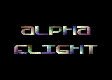 Alpha Flight Intro - Alpha Flight Logo