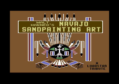 Navajo Sandpainting Art - Title Card