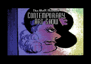 The Walt Harned Contemporary Art Show - Title Card
