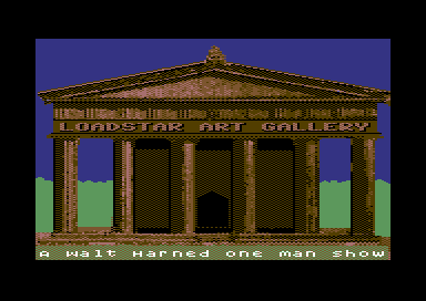 The Walt Harned Gallery - Title Card