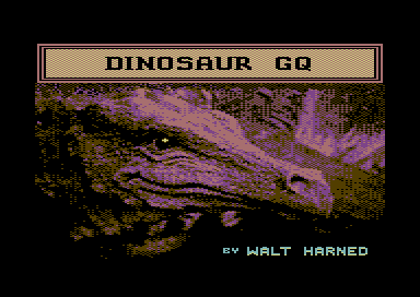Dinosaur GQ - Title Card