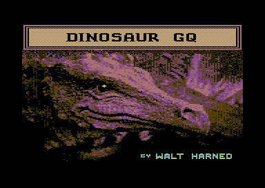 Dinosaur GQ - Title Card