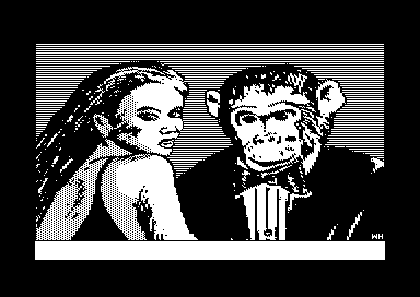 Walt's Comix - Monkey and Model