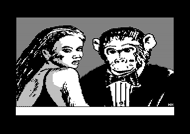 Walt's Comix - Monkey and Model