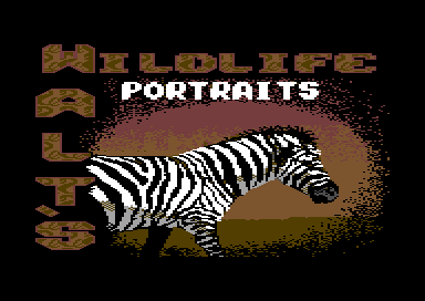 Walt's Wildlife Portraits - Title Card