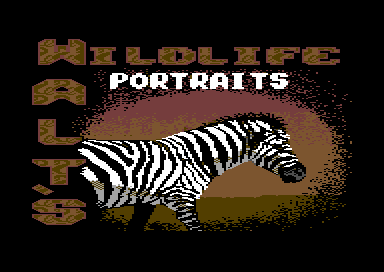 Walt's Wildlife Portraits - Title Card
