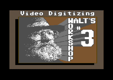Walt's Workshop 3 - Digitizing - Title Card