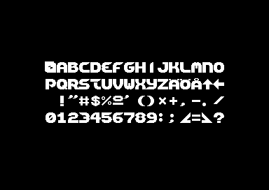 Mums i afton - 2x2 Font
