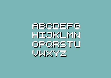 Me & Batman - Sprite Font
