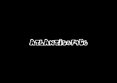 Blue Intro (atl+f4cg) - Atlantis + F4CG Logo