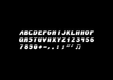 Tribute to Vangelis - 2x2 Font 2