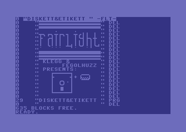 Diskett & Etikett - DIR Art