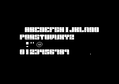 Happy Ravenday - 2x2 Font
