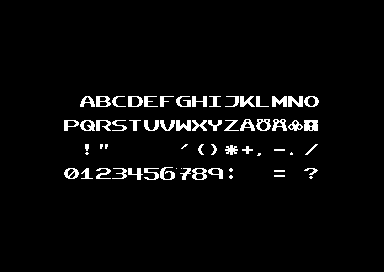 Creepshow - 2x2 Font