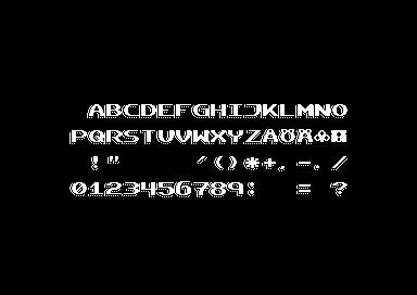 Creepshow 2 - 2x2 Font