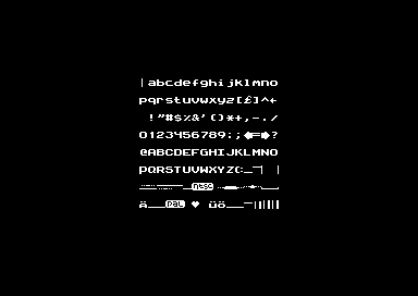 Rocket Roger +5HDG - 1x1 Font