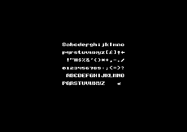 The Blue Album - 1x1 Font