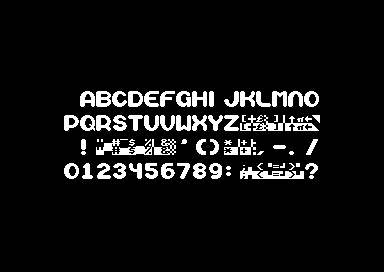 Encore - 2x2 Font