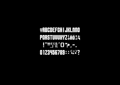 Joyrider - 1x2 Font