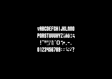 Joyrider - 1x2 Font