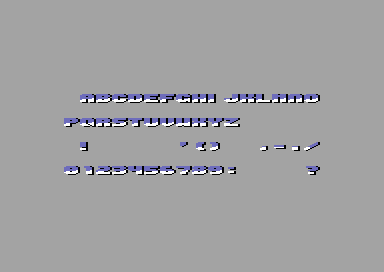 Club Bizarre - 2x2 Font