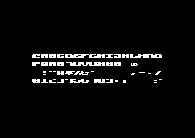 Dance on the Air - 1x2 Font