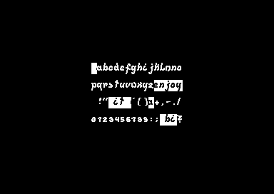 Citadel Intro - 1x2 Font