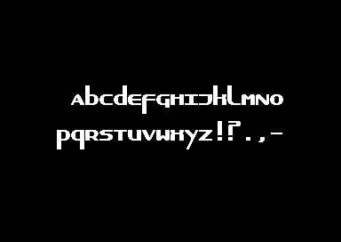 WOW & RD Intro - 2x4 Font