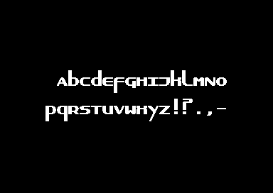 WOW & RD Intro - 2x4 Font