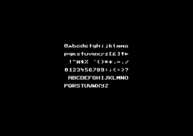 Music 4 Intruders - 1x1 Font