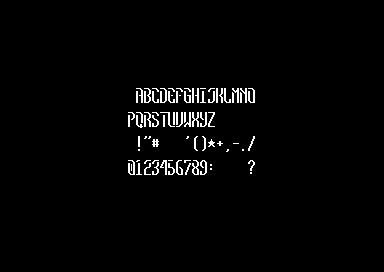 Genesis Project 'Tiny Rainbow Intro' - 1x2 Font
