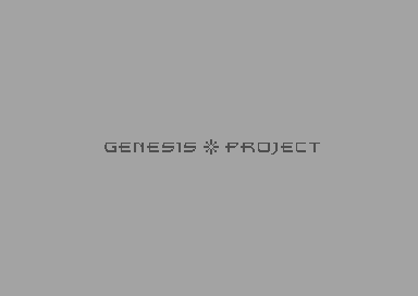 Datastorm 2011 Invitation - Genesis Project Logo