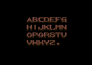 Black Reign Intro - 3x3 Font