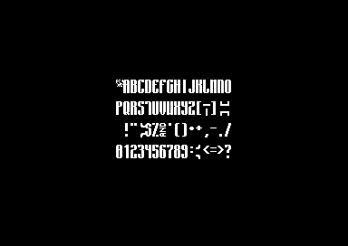Laxity Intro #06 V1 - 1x2 Font