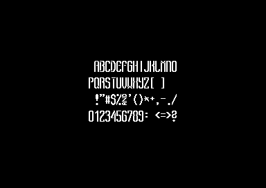 Laxity Intro #06 V2 - 1x2 Font