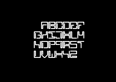 Fontpack V1.33 - 3x3 Font 4