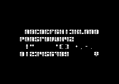 Fontpack V1.33 - 2x2 Font 3