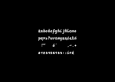 Fontpack V1.33 - 1x2 Font 4