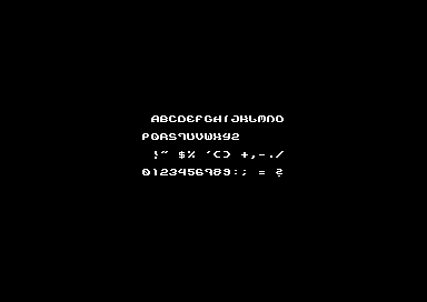 Fontpack V1.33 - 1x1 Font 7
