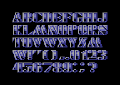 Back, No Way! - Big Font