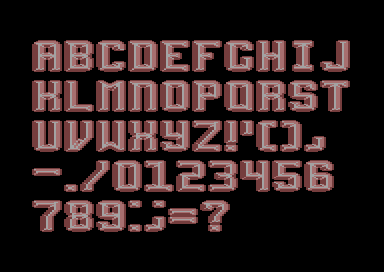 Simplistic Intro - 4x4 Font