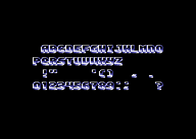 Sharks/Vision Demo Comp. Results - 2x2 Font