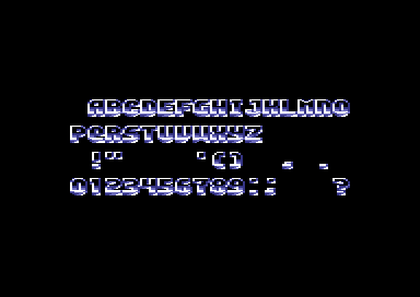 Sharks/Vision Demo Comp. Results - 2x2 Font