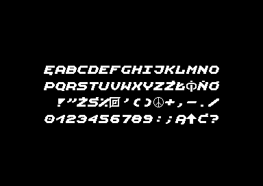 Levi's Fonts Disk - 2x2 Font 3