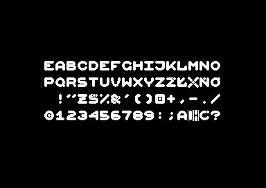 Levi's Fonts Disk - 2x2 Font