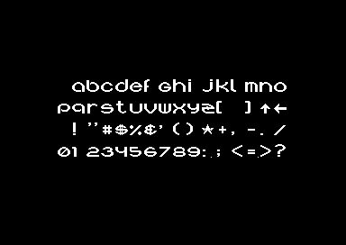 The Little Things - 2x2 Font